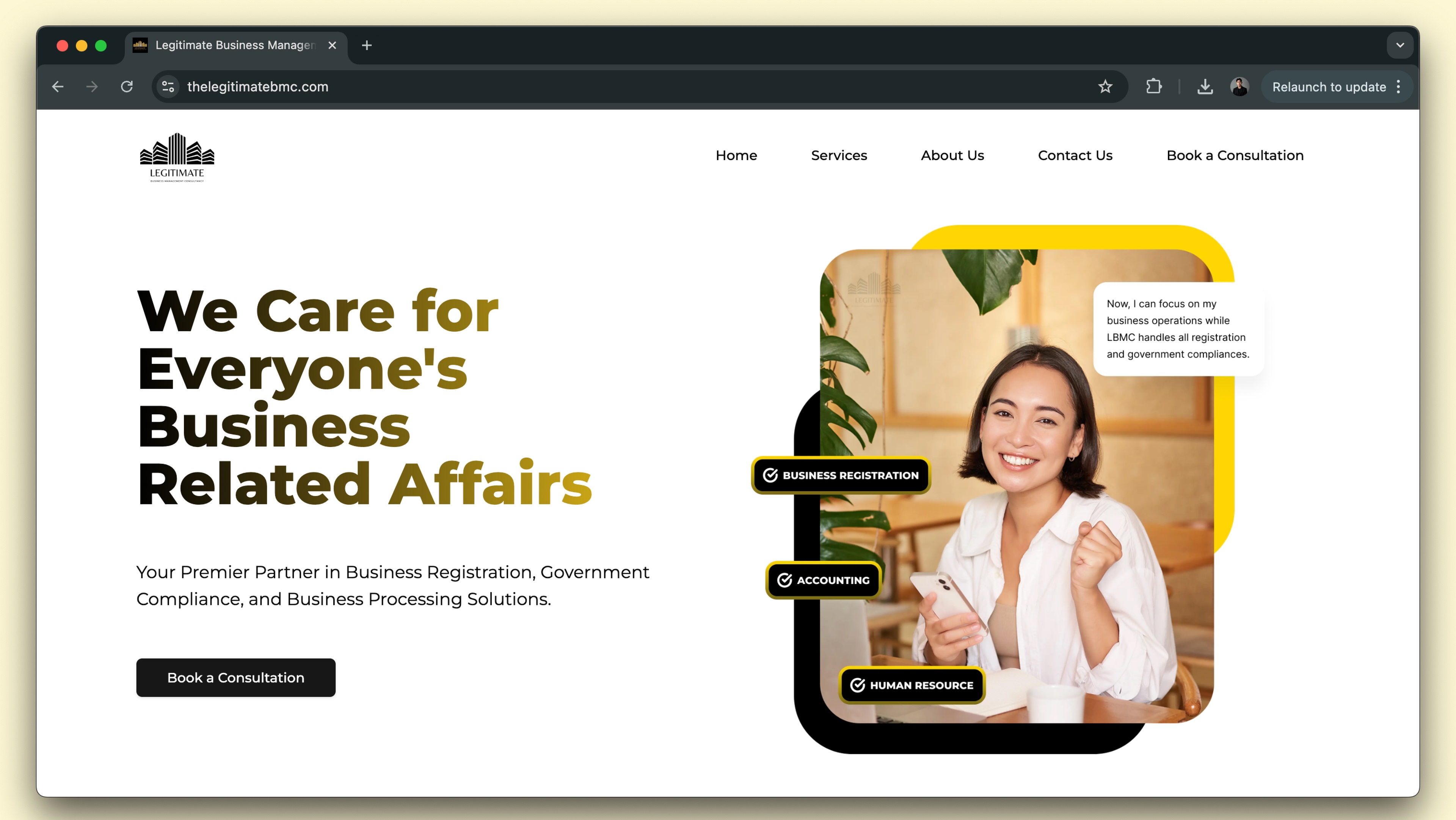 The Legitimate Business Management Consultancy