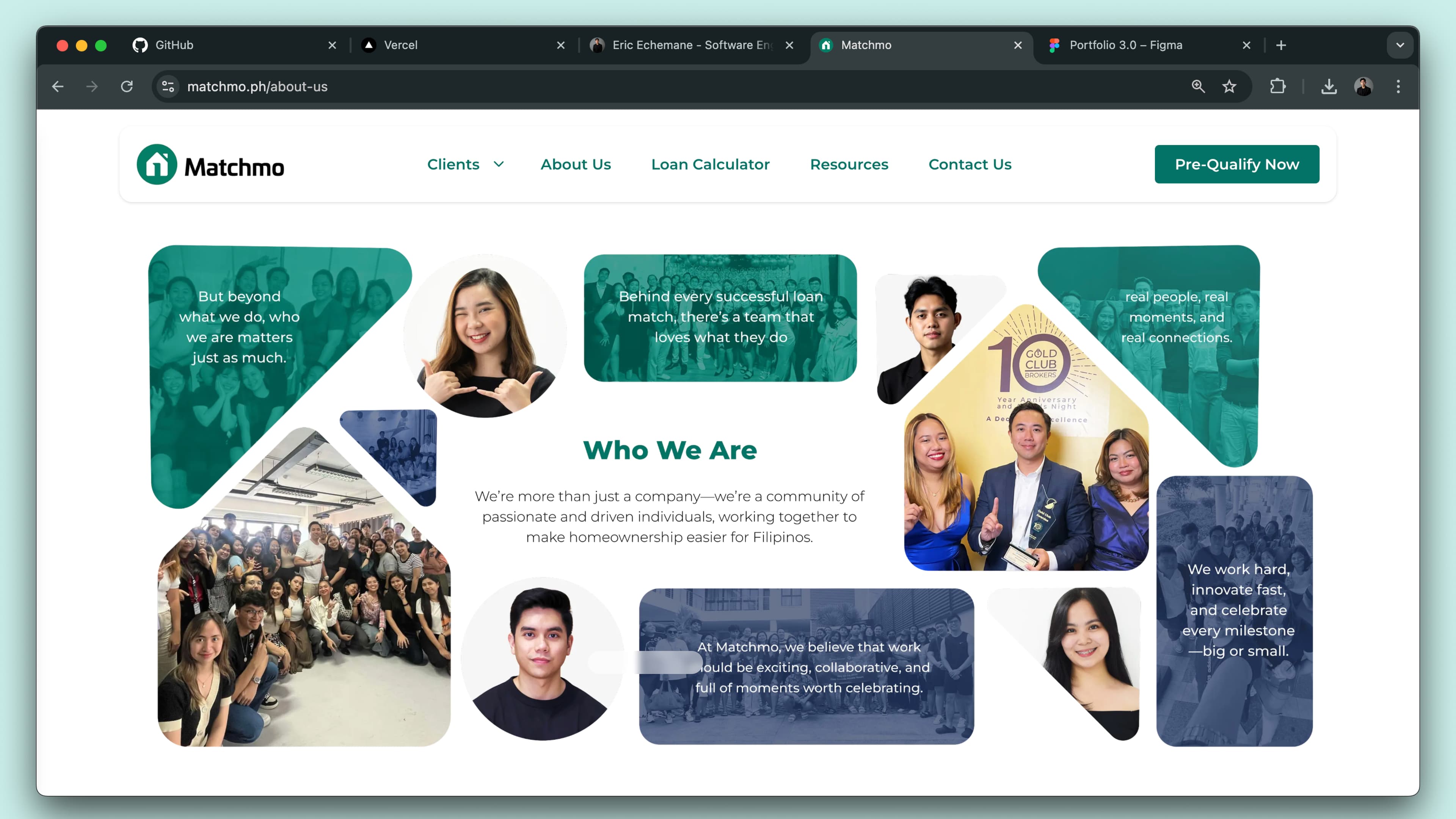 Matchmo project preview